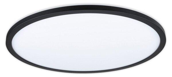 Paulmann Atria Shine panou 3 faze negru 840 Ø42cm, reglabil, Negru, Camera de zi / sufragerie, Plastic, Modern