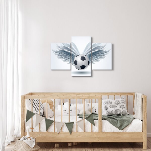 Tablou - Balon cu aripi (90x60 cm)