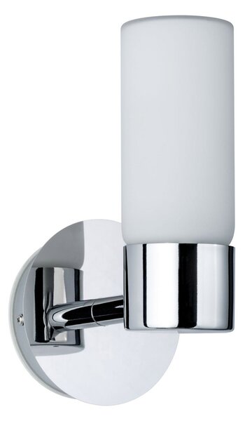 Paulmann Eleon aplică perete IP44 crom/opal 1 bec, reglabil, Metalic, Baie, Metal, Modern