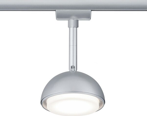 Paulmann URail Hemi spot LED 3.000K crom, Gri, Camera de zi / sufragerie, Metal, Modern