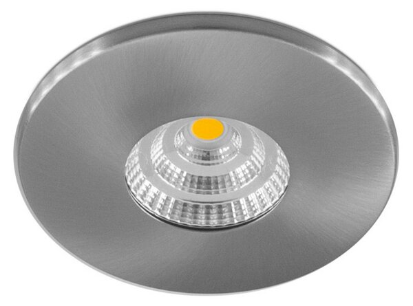 EVN Magneto lampă LED tavan IP44 crom mat, reglabil, Gri, Camera de zi / sufragerie, Metal, Modern, Corpuri de iluminat încastrate rotunde