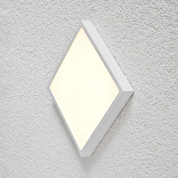 EVN Planus panou LED 19,1x19,1cm 18W 3.000 K, Alb, Studiu / Birou, Metal, Modern