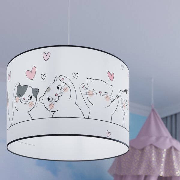 Sollux Lighting Cat lampă suspendată 1x15 W multicolor SL.1419