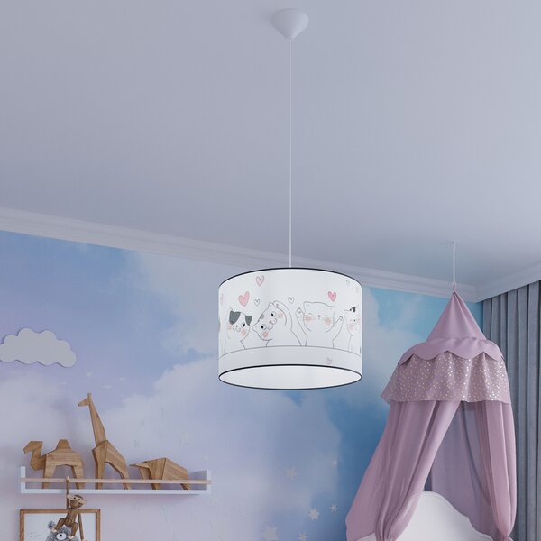 Sollux Lighting Cat lampă suspendată 1x15 W multicolor SL.1419