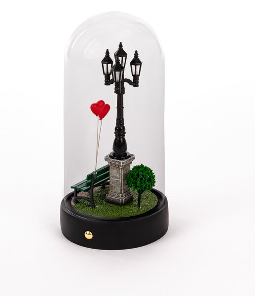 SELETTI Figurină decorativă LED My Little Valentine, Multicolor, Camera de zi / sufragerie, Plastic, Design