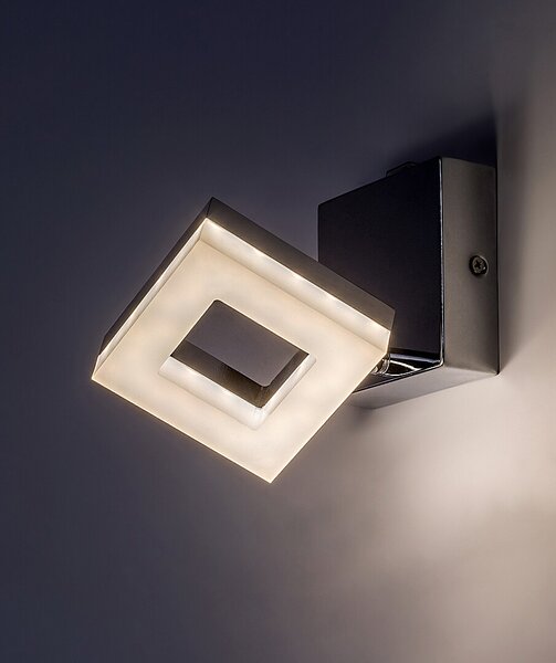 Rabalux Blas lampă de perete 1x5 W alb-crom 75018