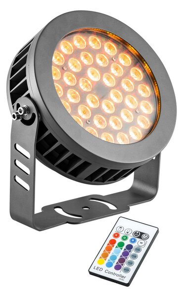 EVN LF65361599 Proiector exterior cu LED, reglabil, Negru, Metal, Modern