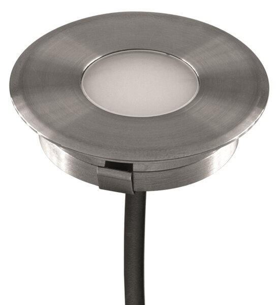 EVN L67100640 Corp de iluminat pentru montare în pardoseală, Ø 4,5 cm, 4.000 K, Metalic, Metal, Modern, Corpuri de iluminat încastrate rotunde