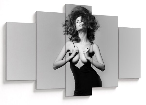 Tablou - Femeia în negru (150x105 cm)