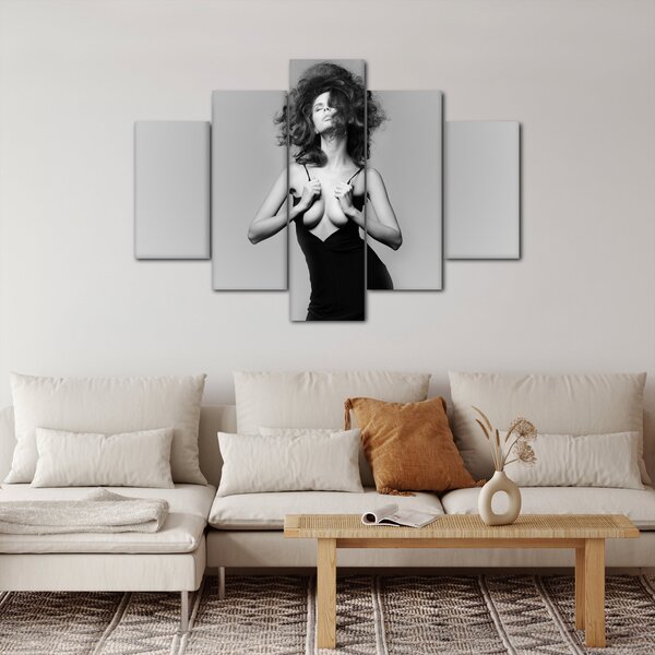 Tablou - Femeia în negru (150x105 cm)