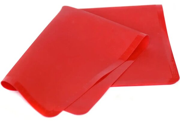 Blat din silicon Banquet Culinaria Red, cu riglă 50 x 40 cm