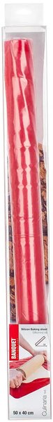 Blat din silicon Banquet Culinaria Red, cu riglă 50 x 40 cm