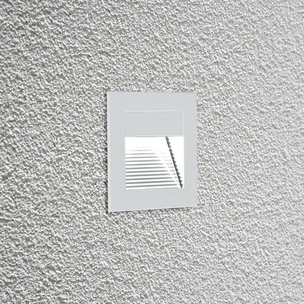EVN P2170 aplică perete încastrată LED, 3000K alb, Alb, Metal, Modern, Perete încastrat