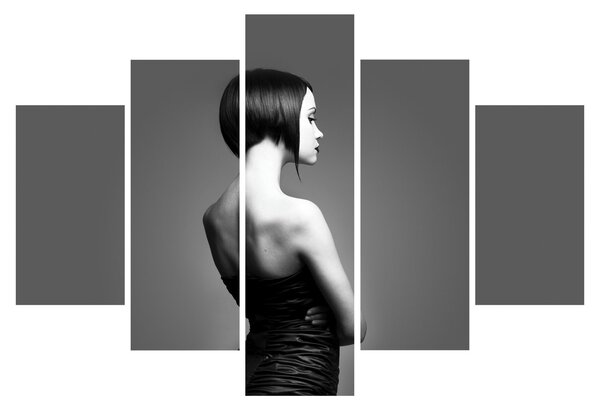 Tablou - Femeie elegentă (150x105 cm)