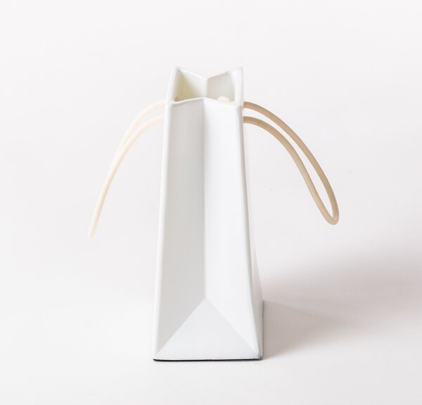 SELETTI Lampă LED de masă Daily Glow, pungă, reglabil, Alb, Camera de zi / sufragerie, Plastic, Design