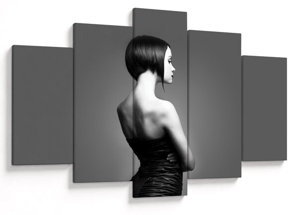 Tablou - Femeie elegentă (150x105 cm)