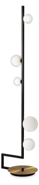 IDEAL LUX Ideal Lux Păsări cu LED, cinci lămpi, Negru, Camera de zi / sufragerie, Metal, Modern
