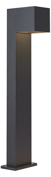 Lampă de exterior neagră 65cm incl. LED IP64 cu lumină slabă și solară - Charlene