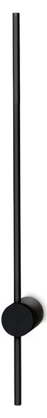 IDEAL LUX Ideal Lux Essence aplică LED, 15,5 W, neagră, Negru, Camera de zi / sufragerie, Metal, Modern