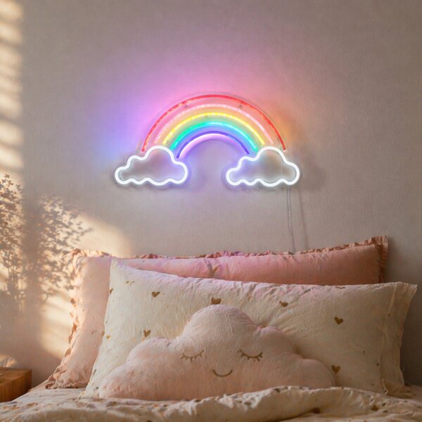 Lampă de perete neon multicoloră incl. LED - Rainbow