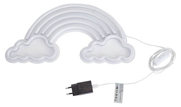 Lampă de perete neon multicoloră incl. LED - Rainbow