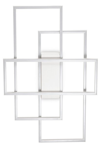 Ideallux Ideal Lux LED plafonieră, alb, 62,5 x 41cm, Alb, Camera de zi / sufragerie, Metal, Modern