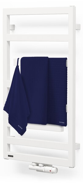 Oltens Flamma calorifer de baie decorativ 88x50 cm alb 55014000