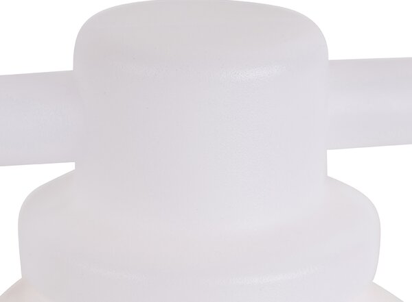 Lampă de masă albă IP44 cu difuzor Bluetooth - Storm Music
