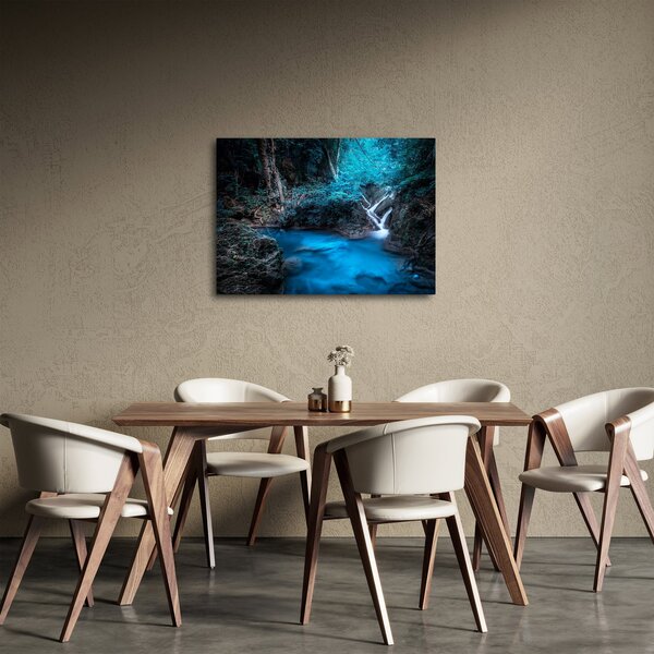 Tablou - Noaptea magică în pădurea tropicală (70x50 cm)