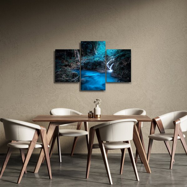 Tablou - Noaptea magică în pădurea tropicală (90x60 cm)