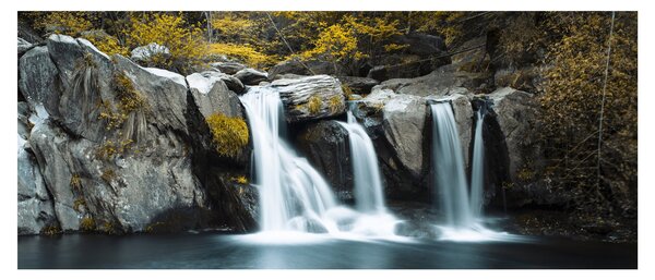 Tablou - Cascade, Lushan, China (120x50 cm)