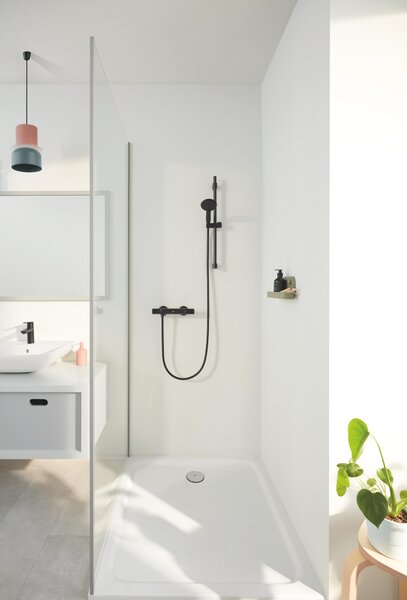 Grohe Vitalio Start set de duș perete negru 279482431