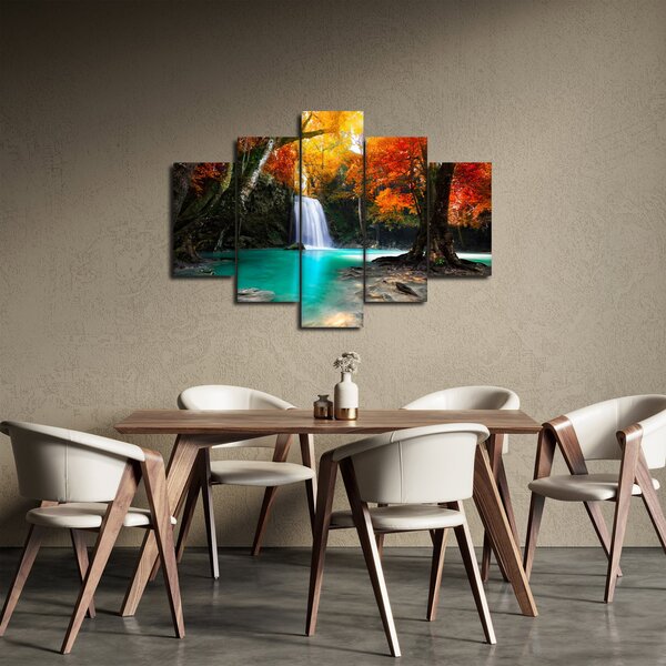 Tablou - Laguna de Smarald (150x105 cm)
