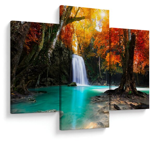 Tablou - Laguna de Smarald (90x60 cm)