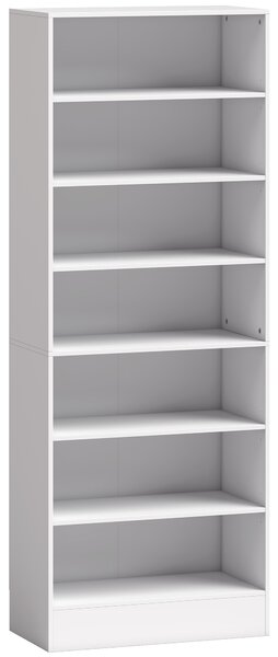 HOMCOM Pantofar cu Rafturi Reglabile, pentru 21 de Perechi, Alb | Aosom Romania