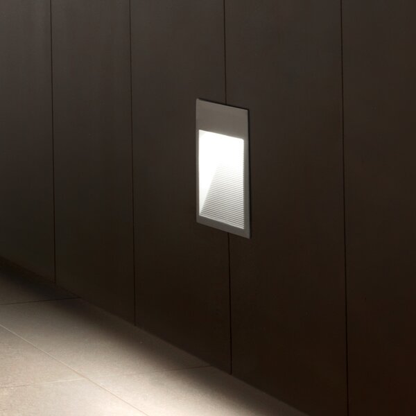 LEDS-C4 Micenas aplică încastrată 24,8W antracit, Negru, Metal, Modern, Luminile încastrate unghiulare