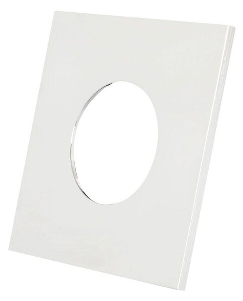 DOTLUX MULTIsun lampă LED unghiulară, crom, reglabil, Metalic, Camera de zi / sufragerie, Metal, Modern, Plafon încastrat