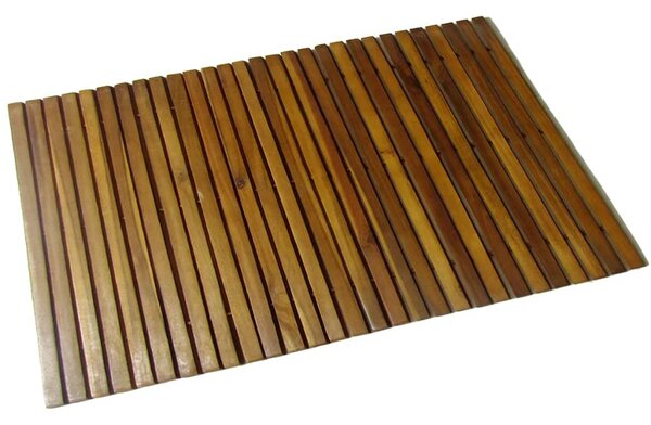 Covoraș de baie, 80x50 cm, lemn de acacia