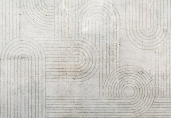 Fototapet - Abstract în beton (147x102 cm)