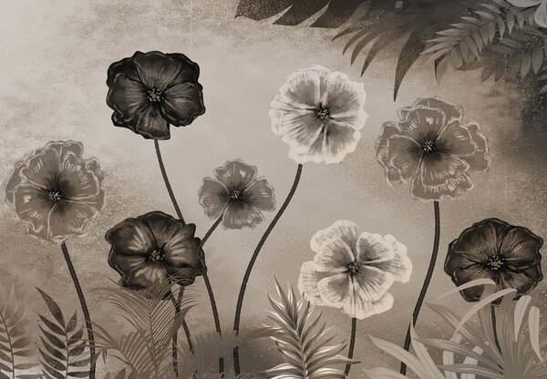 Fototapet - Flori,pastel (147x102 cm)