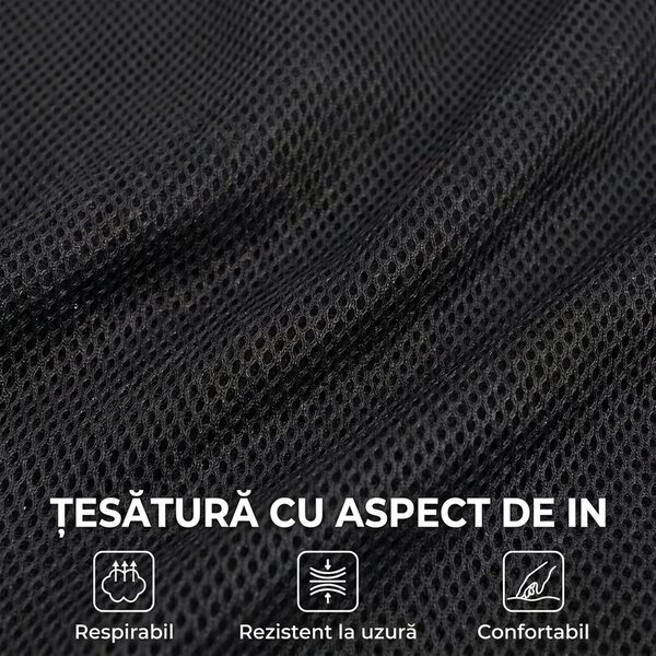 HOMCOM Scaun Gaming Ergonomic cu Masaj încălzit, Suport Picioare, Textil, Gri | Aosom Romania
