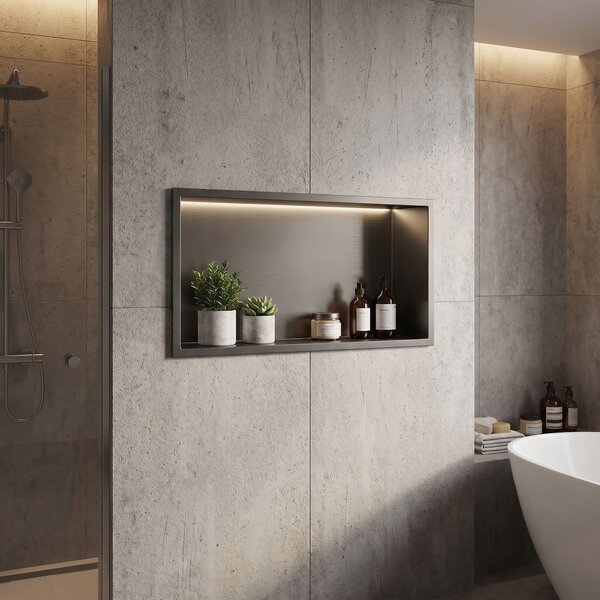 Nișă de baie LED 30x60 Titan