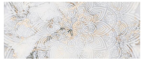 Tablou - Mandale albe (120x50 cm)