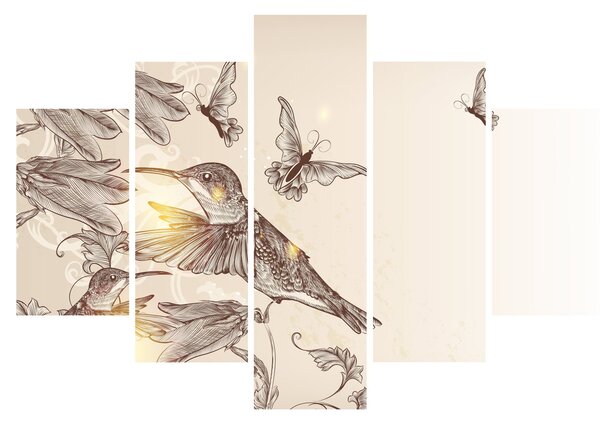 Tablou - Colibri (150x105 cm)