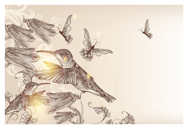 Tablou - Colibri (90x60 cm)