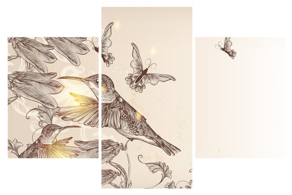 Tablou - Colibri (90x60 cm)