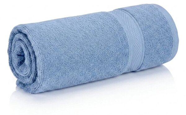 Prosop CLARYSSE ELEGANCE 70x140 cm albastru, 100% bumbac