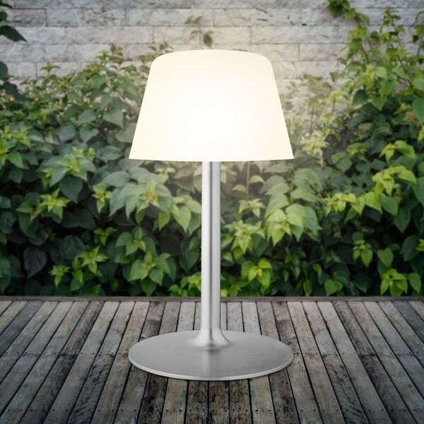 Eva Solo EVA lampă solară LED terasă USB dimabilă 50cm, reglabil, Metalic, Metal, Modern