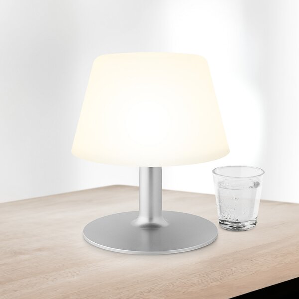 Eva Solo SunLight LED lampă de masă solară, USB 24cm, reglabil, Metalic, Metal, Modern, Umbră de masă