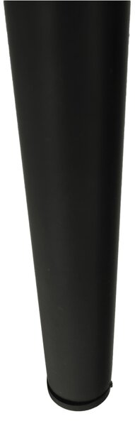 Scaun de sufragerie Collort nova (gri închis + negru). 744536